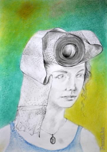 folk cotume-head-binding  42x30cm.jpg