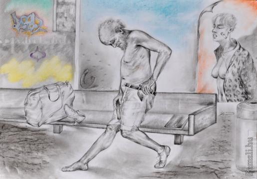 monday at bronx 42x59cm.jpg